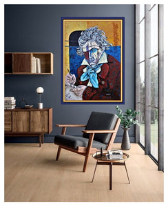 Beethoven "A Stroke of Genius" - 30x40"