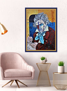 Beethoven "A Stroke of Genius" - 30x40"