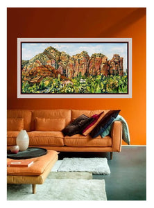 Coffee Pot Rock Sedona, AZ - 15x22"