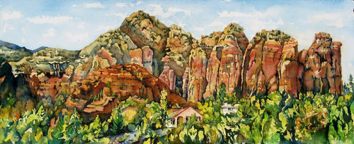 Coffee Pot Rock Sedona, AZ - 15x22