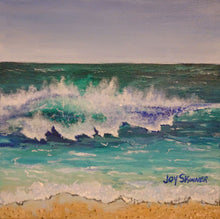 Curb Appeal a Florida seascape by artist Joy Skinner