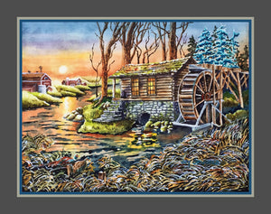 Reed Springs Mill, MO - 12x16"