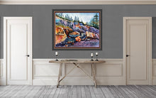 Rocky Mountain Train Wreck - 12x16"